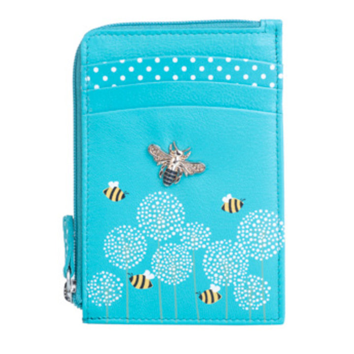 Moonflower Card and Coin Bee Purse